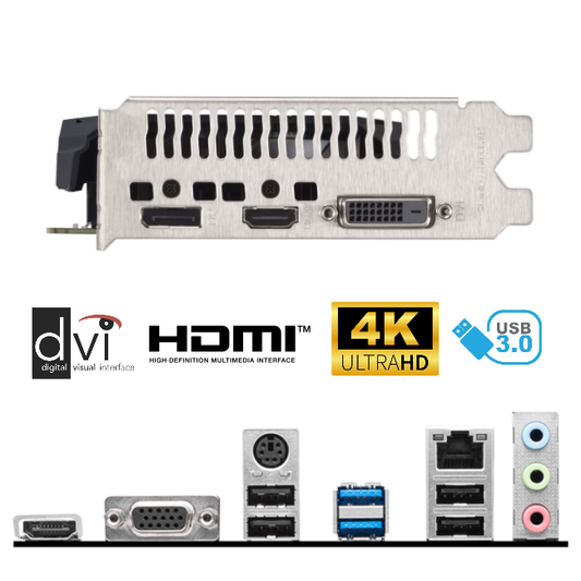 AeroBlade | Intel Core i5-13400 | GeForce RTX 3050 6G | MSI PRO H610M-E DDR4 | 16GB DDR4 RAM | 1TB SSD | Windows 11 Pro