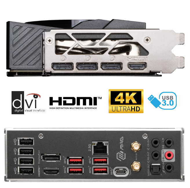 AeroEclipse | Intel Core i9-14900 | GeForce RTX 5070 | MSI MAG B760 Tomahawk | 32 GB DDR5 RAM | 1TB SSD | Windows 11 Pro