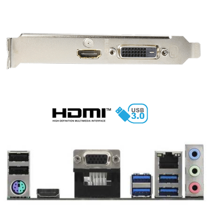 AeroPulse | AMD Ryzen 3 4100 | GeForce GT 1030 2GB | ASRock A520M | 8 GB DDR4 RAM | 512GB SSD | Windows 11 Pro