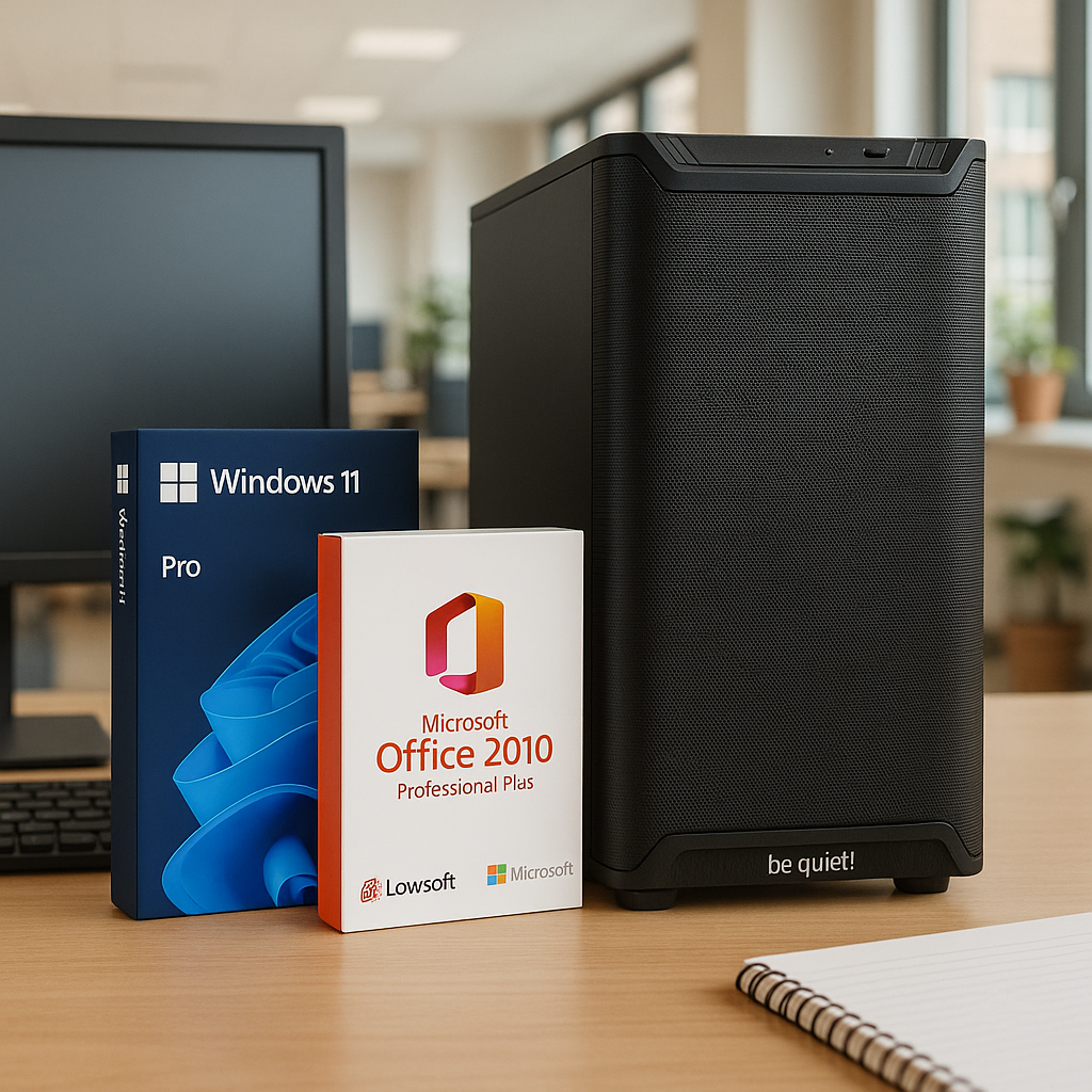 AeroOffice | Intel Core i5-13400F | GeForce RTX 3050 6GB | ASRock H610M-H2 | 16GB DDR4 RAM | 2TB SSD | Windows 11 Pro