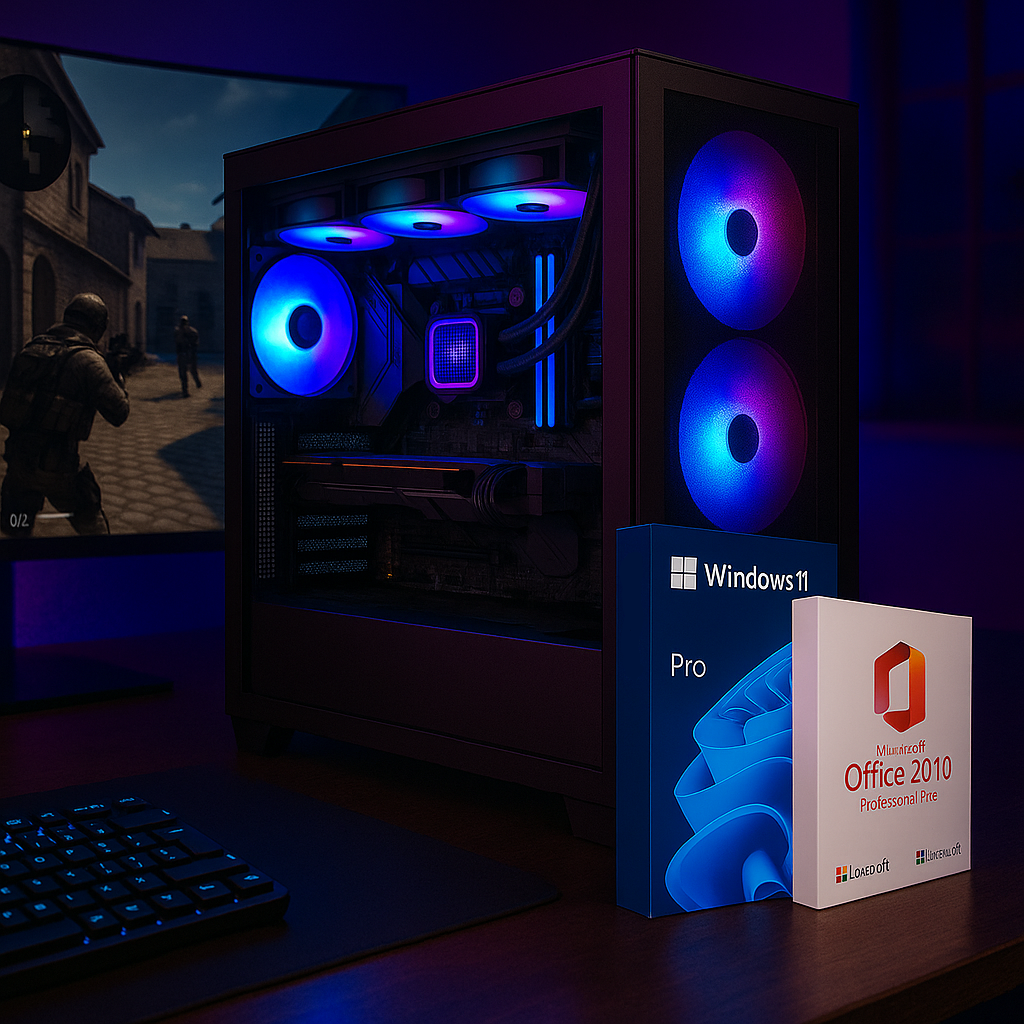 AeroProX | Ryzen 9 7900 | GeForce RTX 5060 8GB | Gigabyte B650 Eagle | 16GB DDR5 RAM | 1TB SSD